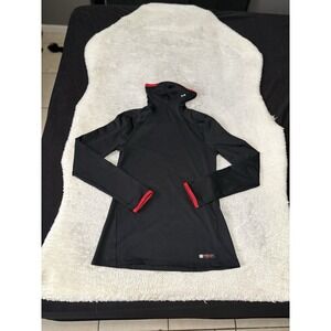 Under Armour Shirt Mens XS ColdGear Sportsmask Mock Long Sleeve Fitted